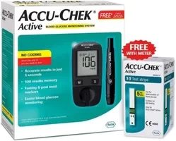 Accu Chek Active Blood Glucometer