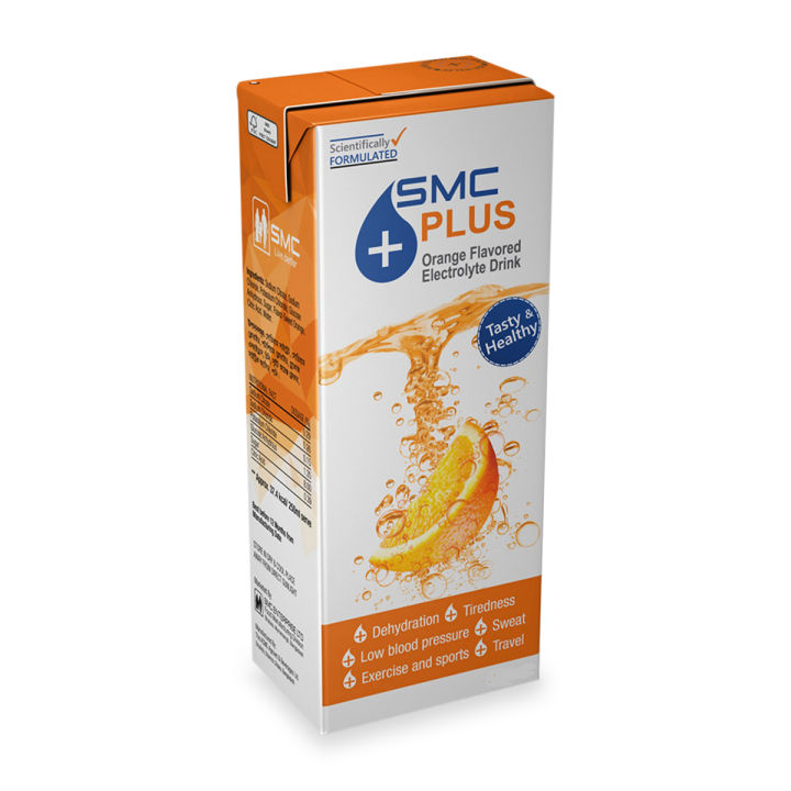 "SMC Plus 200ml  SMC Electrolyte Drinks, Orange / Lemon"