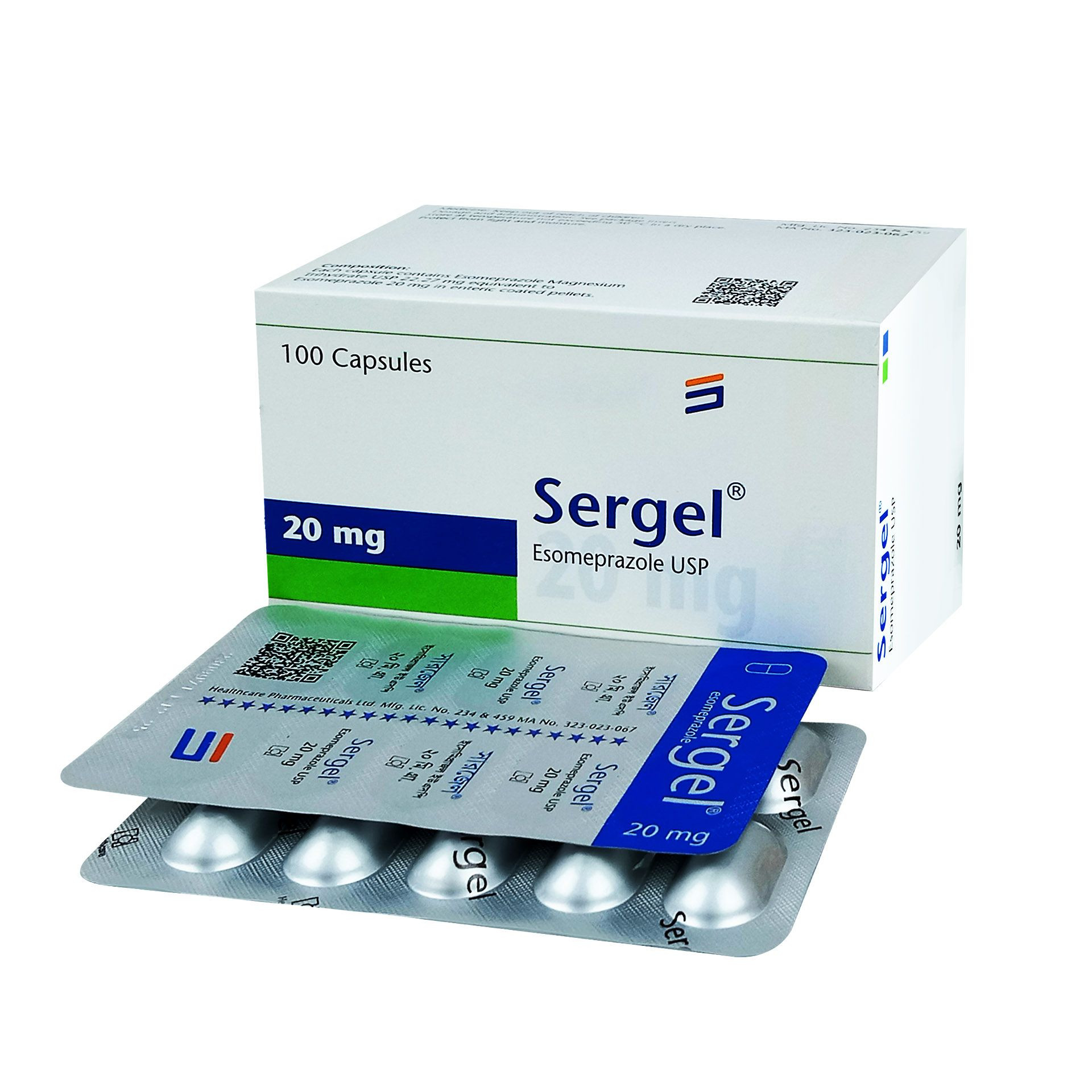 Cap. Sergel 20mg