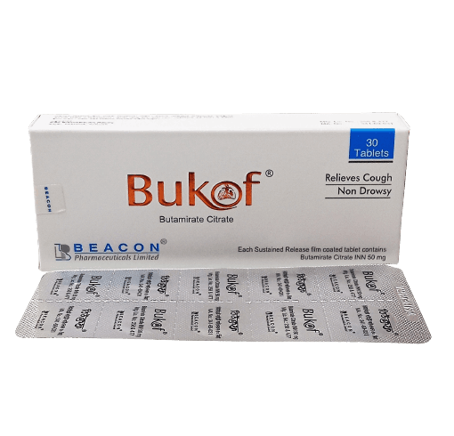 Tab.Bukof  50mg