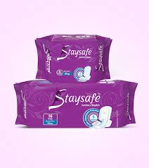 Staysafe Sanitary Napkin 16 Pads (Heavy Flow Wings)