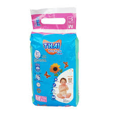 Thai Baby Diapers (Pant Style) M 5-12 Kg - 5Pcs