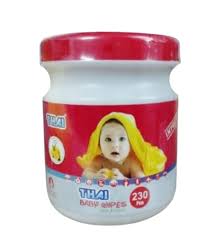 Thai Wet Wipes for Baby - (230 pcs)